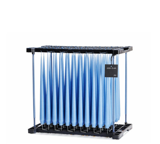 Ester & Erik Peitschenkerze Moon Blue #37 32cm