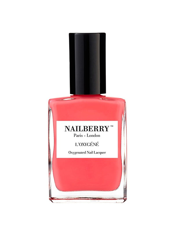 Nailberry Oxy Nail Polish Bubblegum 15 ml pink coral