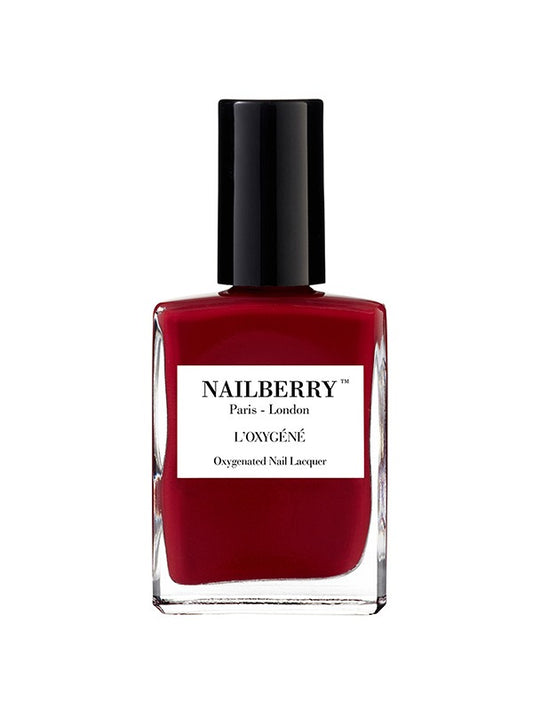 Nailberry Oxy Nail Polish Le temps des cerises 15 ml burgundy deep red