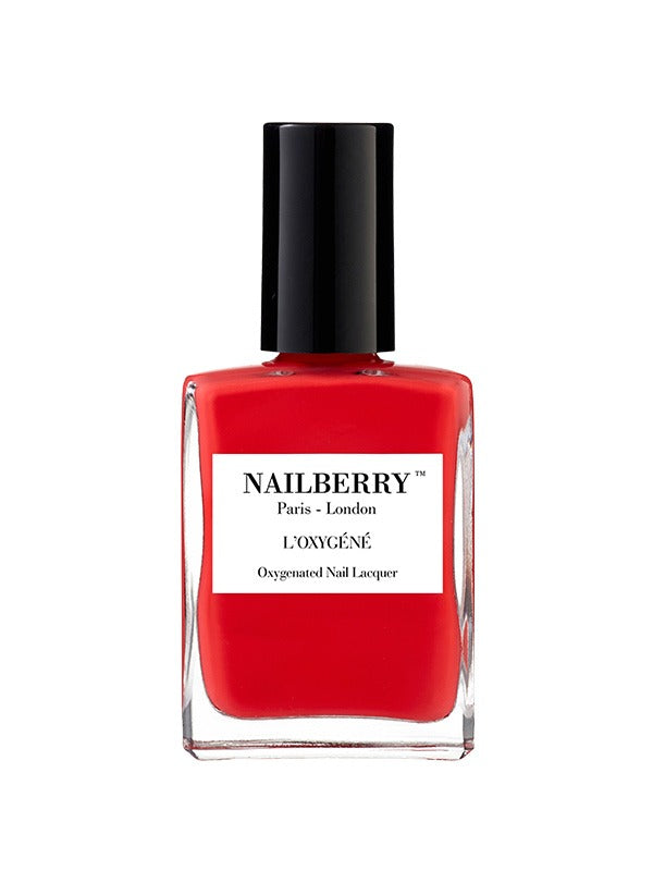 Nailberry Oxy Nail Polish Pop My Berry 15 ml orange red bright