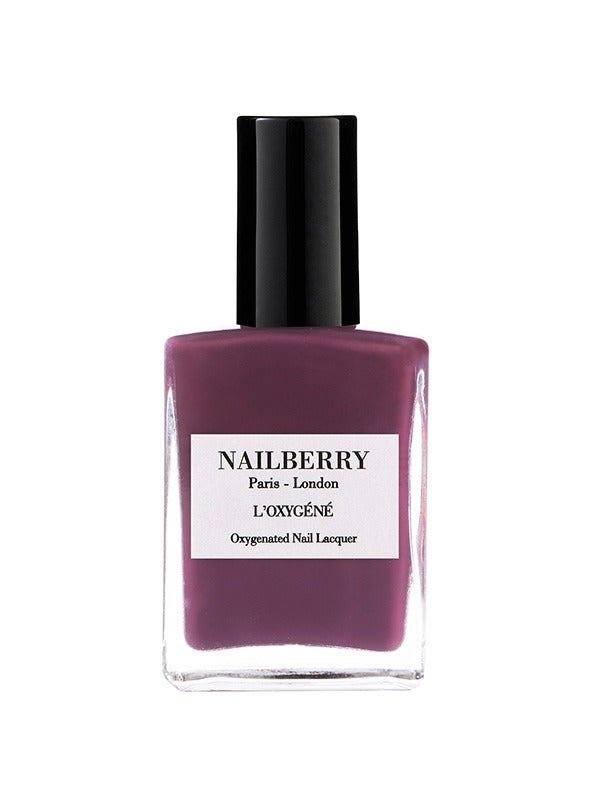 Nailberry Oxy Nail Polish Purple Rain 15 ml deep aubergine