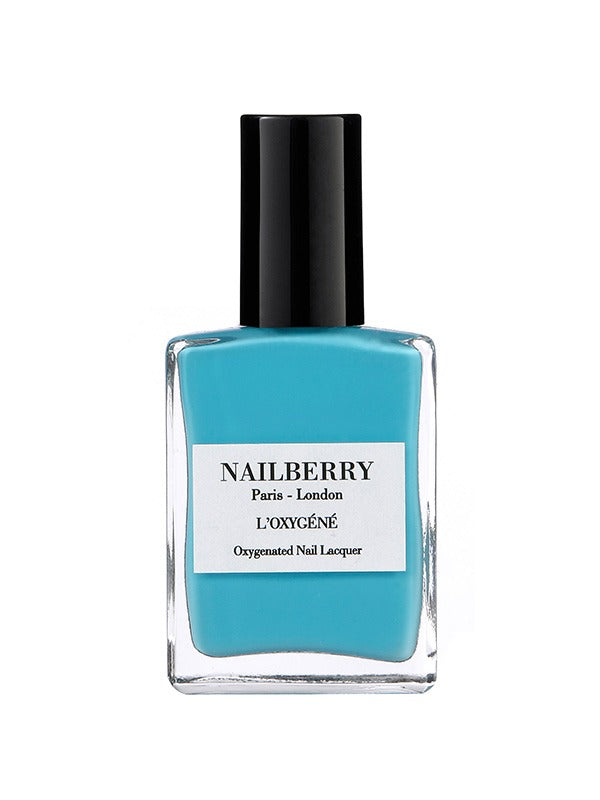 Nailberry Oxy Nail Polish Santorini 15 ml turquoise