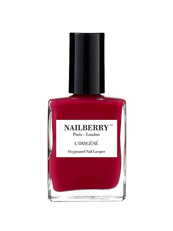 Nailberry Oxy Nail Polish Strawberry Jam 15 ml red dark red pink