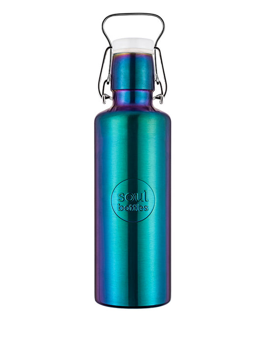 Soulbottles Trinkflasche Steel 0,75 l Utopia light